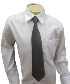 Kommunionkrawatte in grau