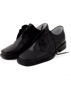 Kommunionschuh Jungen schwarz