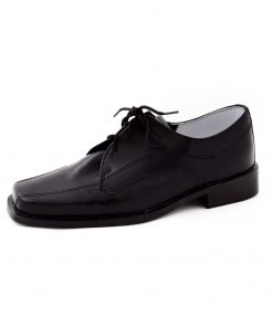 Kommunionschuh Jungen schwarz