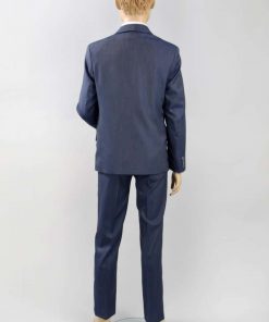 Kommunionanzug light blue hinten