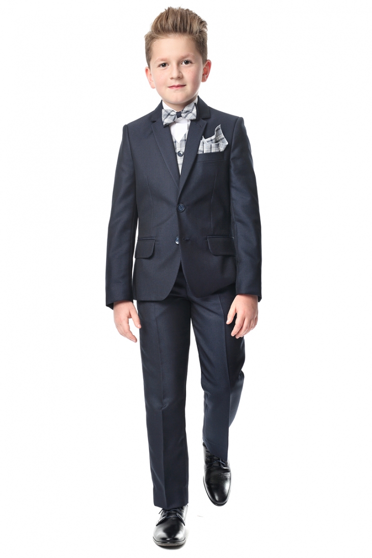 Kommunionsanzug mit Weste und einstecktuch