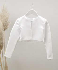 Bolero aus Satin