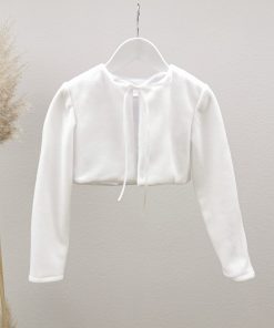 Kommunionbolero aus Fleece