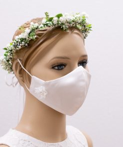 Alternative view of Kommunionmaske Modell "Satin"