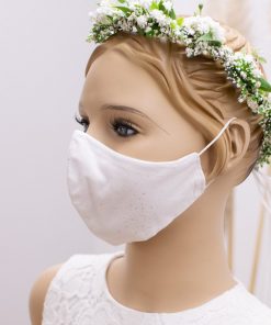 Alternative view of Kommunionmaske Modell "Glitzer"