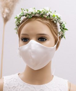 Kommunionmaske Modell "Satin"